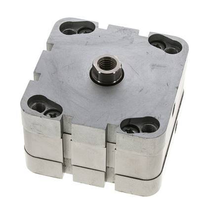 ISO 21287 Compact Double Acting Cylinder 80-5mm - Magnetic