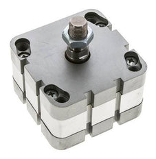 ISO 21287 Compact Double Acting Cylinder 80-5mm - Magnetic - Male Rod