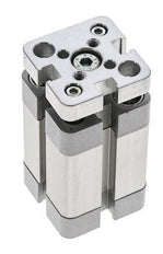 ISO 21287 Compact Double Acting Cylinder 20-20mm - Magnetic - Non-Rotating