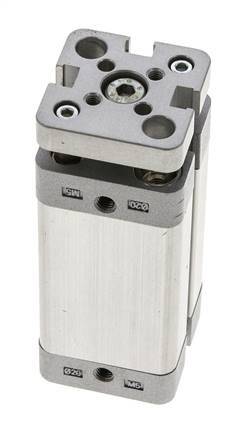 ISO 21287 Compact Double Acting Cylinder 20-40mm - Magnetic - Non-Rotating