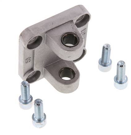Clevis Female 50 mm ISO 15552 ISO 21287 Aluminium