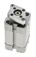 ISO 21287 Compact Double Acting Cylinder 25-25mm - Magnetic - Non-Rotating