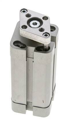 ISO 21287 Compact Double Acting Cylinder 25-50mm - Magnetic - Non-Rotating