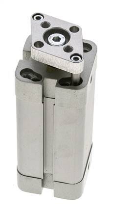 ISO 21287 Compact Double Acting Cylinder 25-50mm - Magnetic - Non-Rotating
