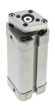 ISO 21287 Compact Double Acting Cylinder 25-60mm - Magnetic - Non-Rotating