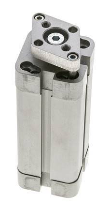 ISO 21287 Compact Double Acting Cylinder 25-60mm - Magnetic - Non-Rotating