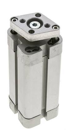 ISO 21287 Compact Double Acting Cylinder 25-60mm - Magnetic - Non-Rotating