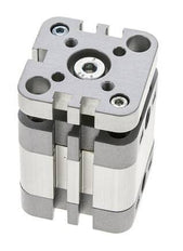 ISO 21287 Compact Double Acting Cylinder 32-10mm - Magnetic - Non-Rotating