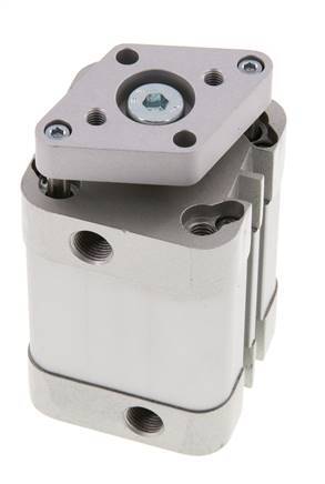 ISO 21287 Compact Double Acting Cylinder 32-25mm - Magnetic - Non-Rotating