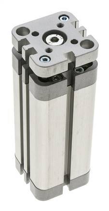ISO 21287 Compact Double Acting Cylinder 32-80mm - Magnetic - Non-Rotating