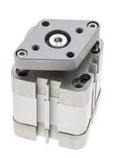 ISO 21287 Compact Double Acting Cylinder 40-15mm - Magnetic - Non-Rotating