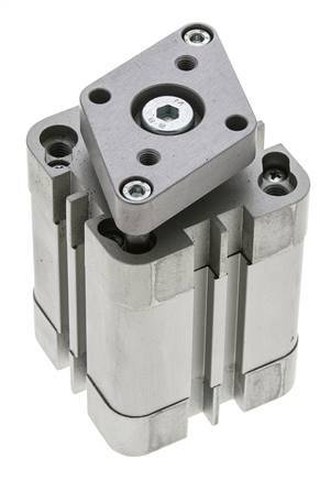 ISO 21287 Compact Double Acting Cylinder 40-25mm - Magnetic - Non-Rotating