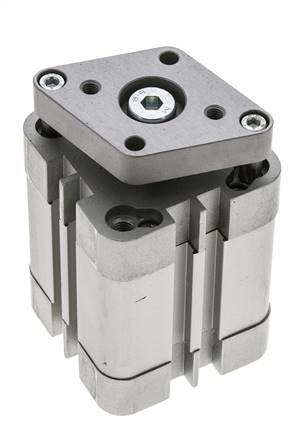 ISO 21287 Compact Double Acting Cylinder 40-25mm - Magnetic - Non-Rotating