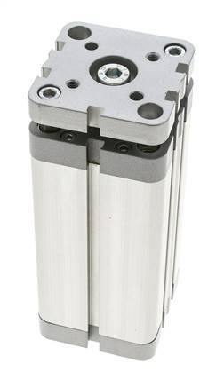 ISO 21287 Compact Double Acting Cylinder 50-100mm - Magnetic - Non-Rotating