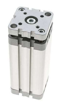 ISO 21287 Compact Double Acting Cylinder 50-100mm - Magnetic - Non-Rotating