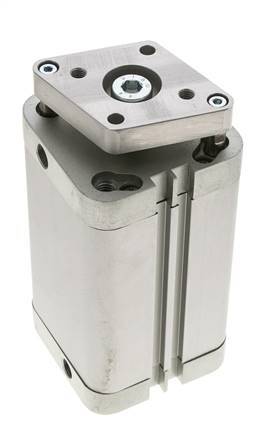 ISO 21287 Compact Double Acting Cylinder 50-80mm - Magnetic - Non-Rotating