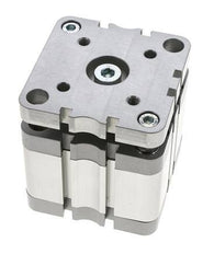 ISO 21287 Compact Double Acting Cylinder 80-25mm - Magnetic - Non-Rotating