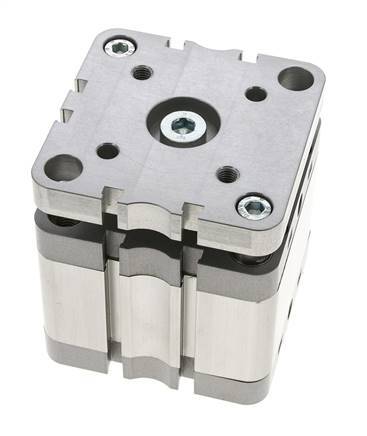 ISO 21287 Compact Double Acting Cylinder 80-25mm - Magnetic - Non-Rotating