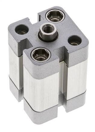 ISO 21287 Compact Single Acting Cylinder 20-15mm - Magnetic