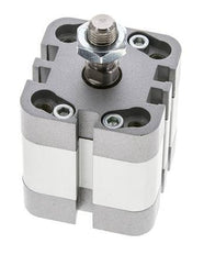 ISO 21287 Compact Single Acting Cylinder 32-10mm - Magnetic - Male Rod