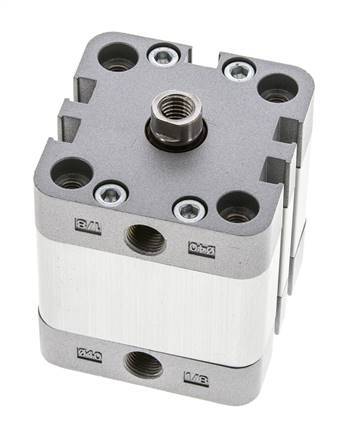 ISO 21287 Compact Single Acting Cylinder 40-15mm - Magnetic
