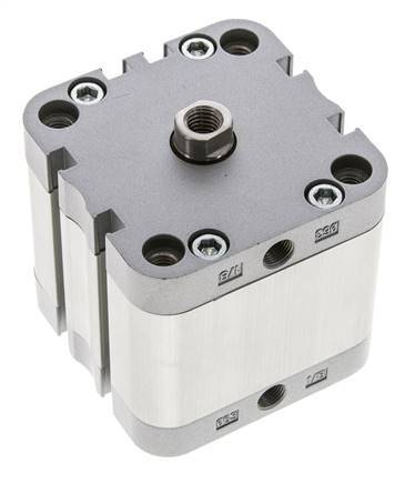 ISO 21287 Compact Single Acting Cylinder 63-25mm - Magnetic