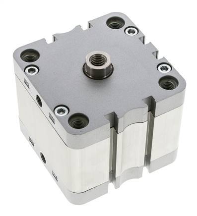 ISO 21287 Compact Single Acting Cylinder 80-25mm - Magnetic