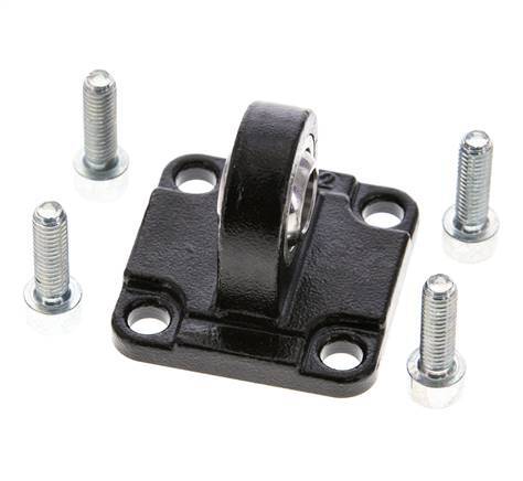 Clevis Spherical Male 32 mm ISO 15552 ISO 21287 Burnished steel