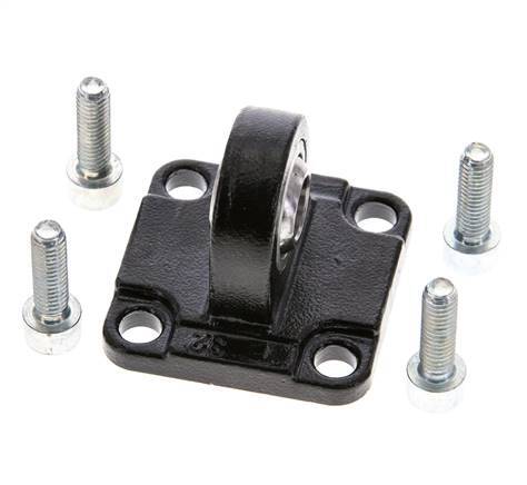 Clevis Spherical Male 32 mm ISO 15552 ISO 21287 Burnished steel