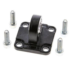 Clevis Spherical Male 32 mm ISO 15552 ISO 21287 Burnished steel