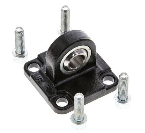 Clevis Spherical Male 32 mm ISO 15552 ISO 21287 Burnished steel