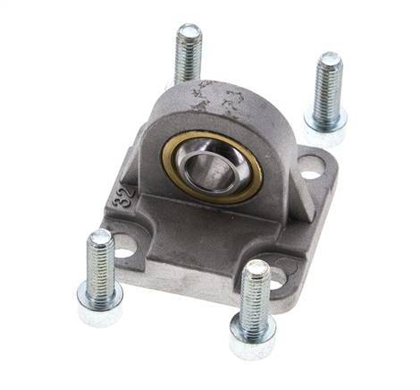 Clevis Spherical Male 32 mm ISO 15552 ISO 21287 Aluminium