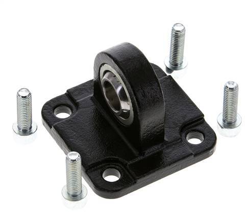 Clevis Spherical Male 40 mm ISO 15552 ISO 21287 Burnished steel