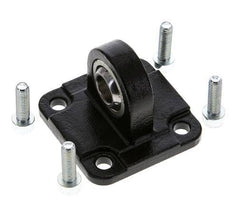 Clevis Spherical Male 40 mm ISO 15552 ISO 21287 Burnished steel