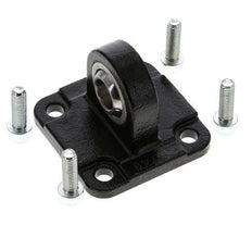 Clevis Spherical Male 40 mm ISO 15552 ISO 21287 Burnished steel