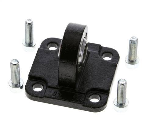 Clevis Spherical Male 40 mm ISO 15552 ISO 21287 Burnished steel
