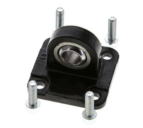 Clevis Spherical Male 40 mm ISO 15552 ISO 21287 Burnished steel