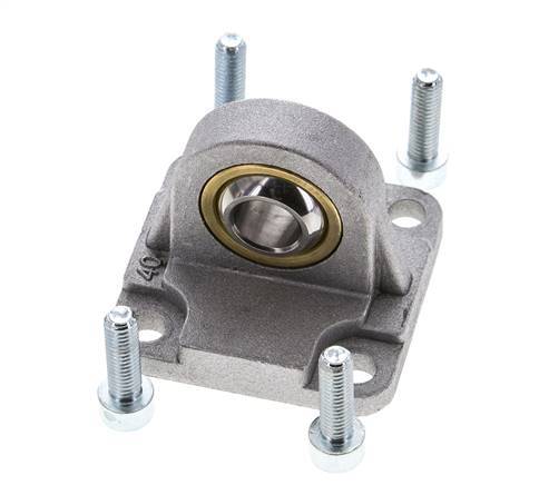 Clevis Spherical Male 40 mm ISO 15552 ISO 21287 Aluminium