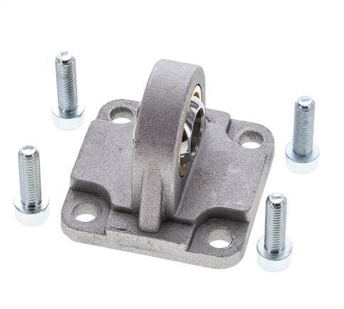 Clevis Spherical Male 40 mm ISO 15552 ISO 21287 Aluminium