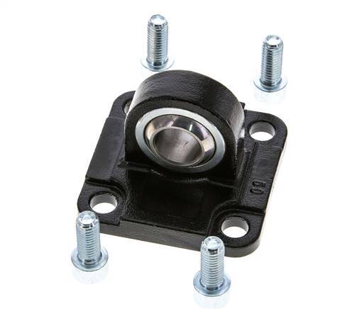 Clevis Spherical Male 50 mm ISO 15552 ISO 21287 Burnished steel
