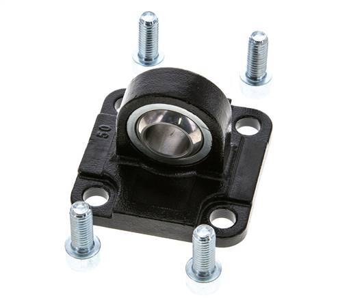 Clevis Spherical Male 50 mm ISO 15552 ISO 21287 Burnished steel