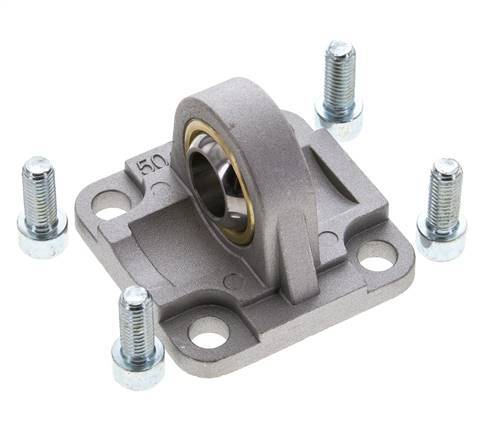 Clevis Spherical Male 50 mm ISO 15552 ISO 21287 Aluminium