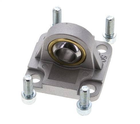 Clevis Spherical Male 50 mm ISO 15552 ISO 21287 Aluminium