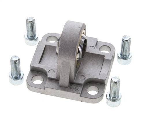 Clevis Spherical Male 50 mm ISO 15552 ISO 21287 Aluminium
