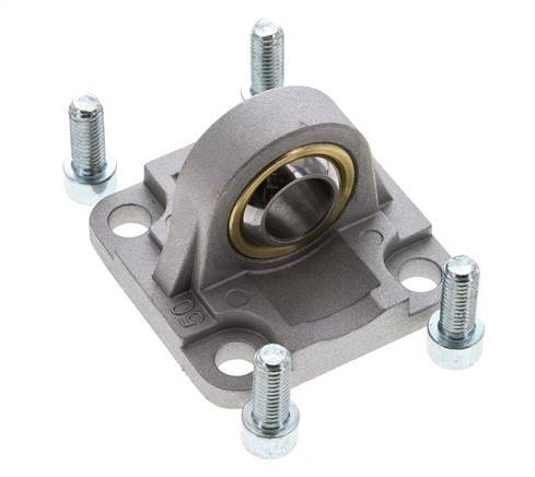 Clevis Spherical Male 50 mm ISO 15552 ISO 21287 Aluminium