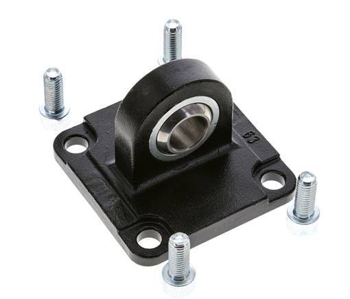 Clevis Spherical Male 63 mm ISO 15552 ISO 21287 Burnished steel