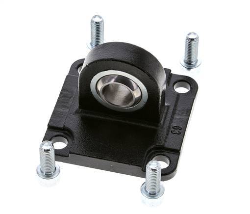 Clevis Spherical Male 63 mm ISO 15552 ISO 21287 Burnished steel