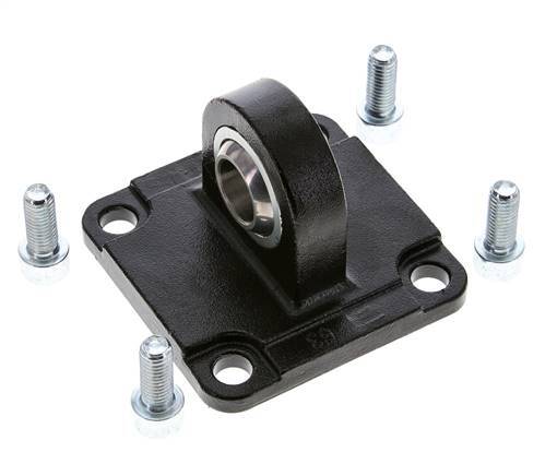 Clevis Spherical Male 63 mm ISO 15552 ISO 21287 Burnished steel