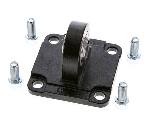 Clevis Spherical Male 63 mm ISO 15552 ISO 21287 Burnished steel