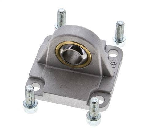 Clevis Spherical Male 63 mm ISO 15552 ISO 21287 Aluminium